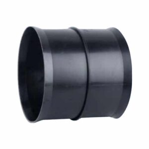 Versatile coil coupling made from black plastic, comes in a range of size for optimal functionality.