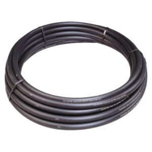 Smooth bore ducting coil for underground or ducted infrastructure systems.