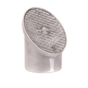 110mm Aluminium Rodding Eye 45deg