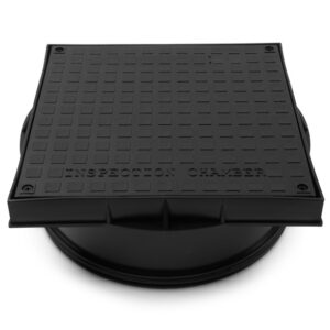 High-quality round to square manhole cover.