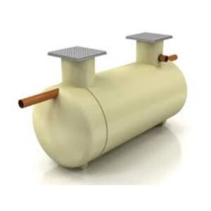 The Klargester Shallow Dig Septic Tank, designed for domestic sewage disposal where connection to a mains sewer is not available.