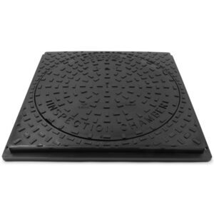The 450mm Dia PP Square To Round Cover & Frame designed to provide effective inspection access.