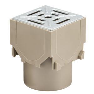 RainDrain corner unit designed to form 90° angles in your RainDrain system.