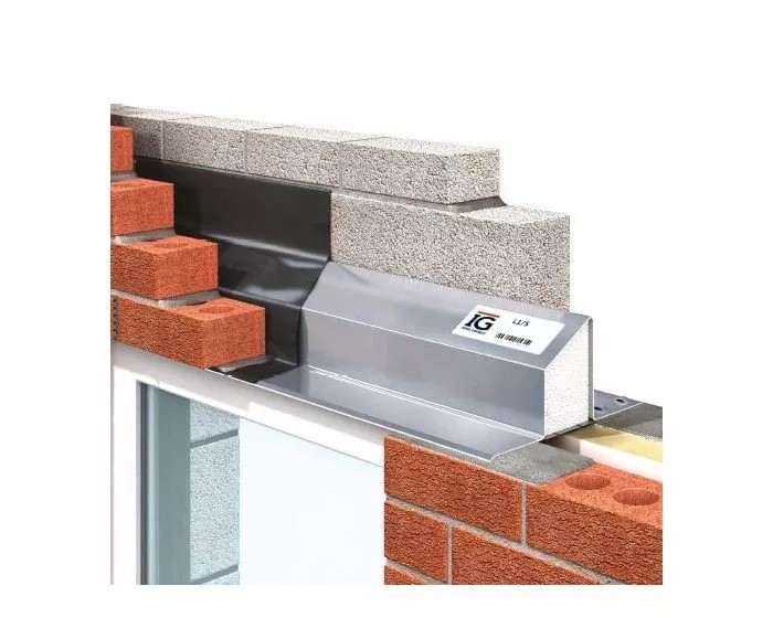 IG L1 S 150, galvanised lintel designed for 150–165 mm cavity walls, providing strong and durable load-bearing performance.