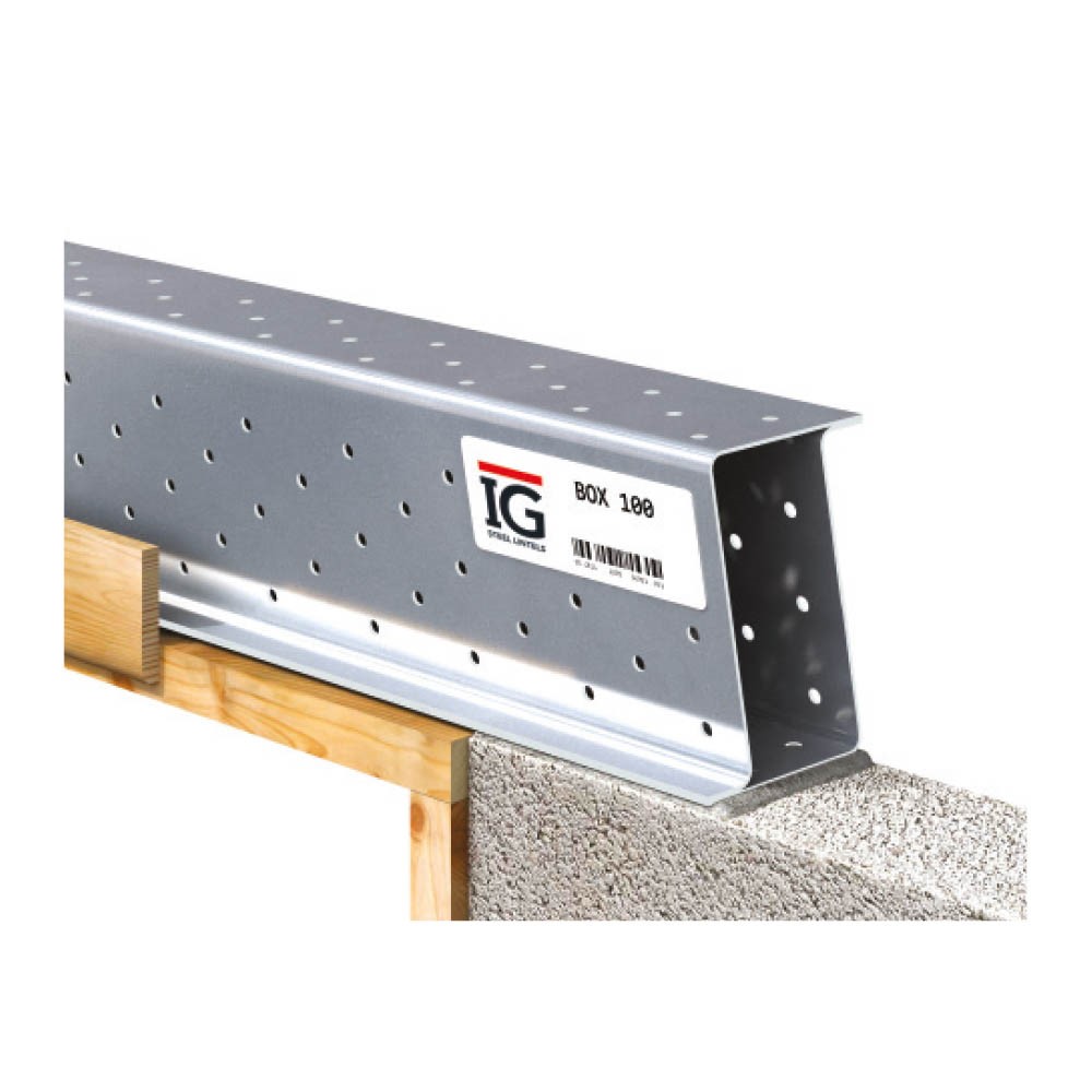 IG Steel Lintel, galvanised metal lintel offering high strength, corrosion protection, and dependable load performance.