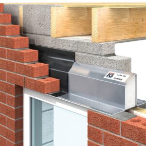 IG L1 HD 100 Lintel, heavy-duty galvanised lintel designed for 90–105 mm cavity walls with high load performance.