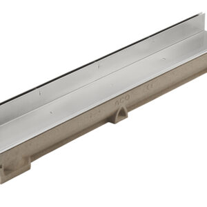 ACO 47002 RainDrain and Brickslot top, designed for sleek finish with block paving and efficient drainage.