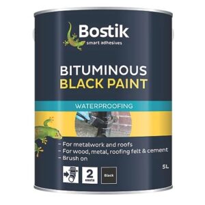 Black Bitumen Paint 5L
