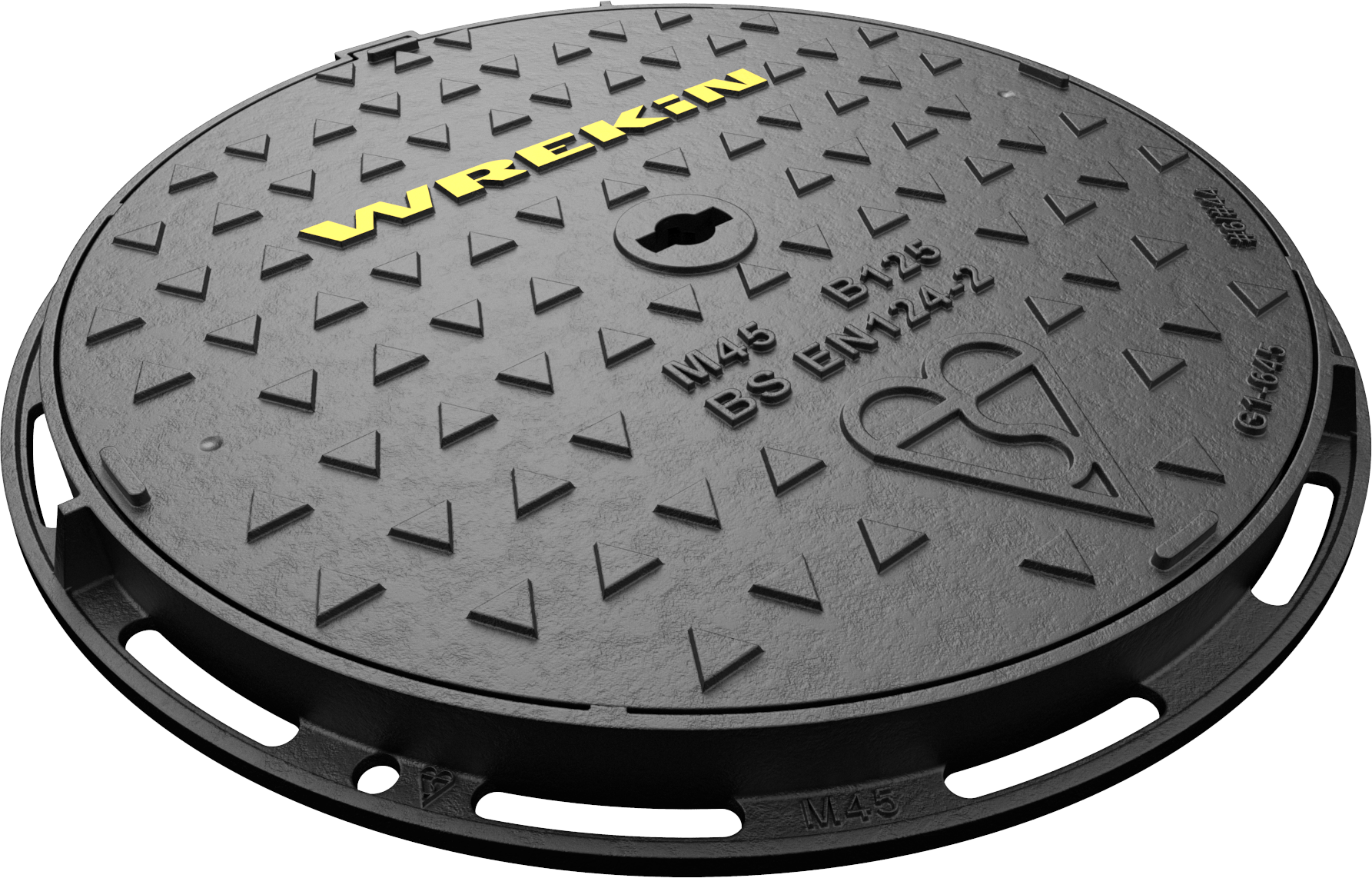 Safeseal – Manhole cover – B125 – DMS1B2 45D K