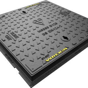 B125 manhole covers, Made from highly durable ductile iron.