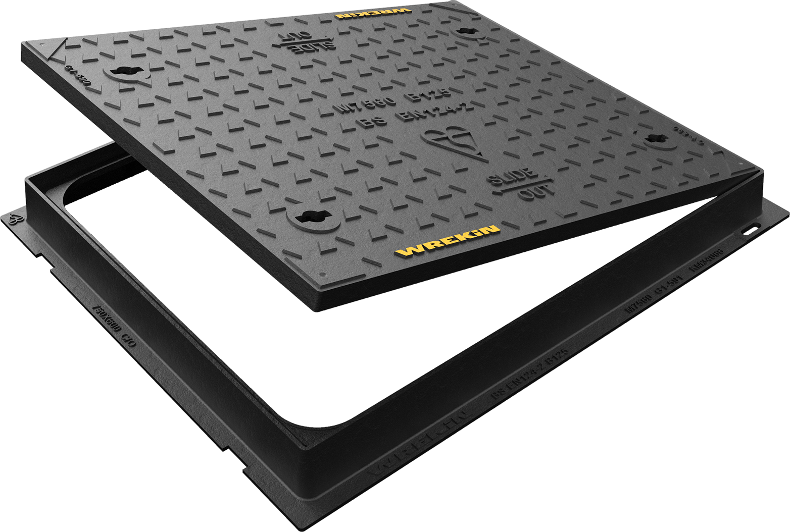 B125 cover and frame designed to be operated by a single person.