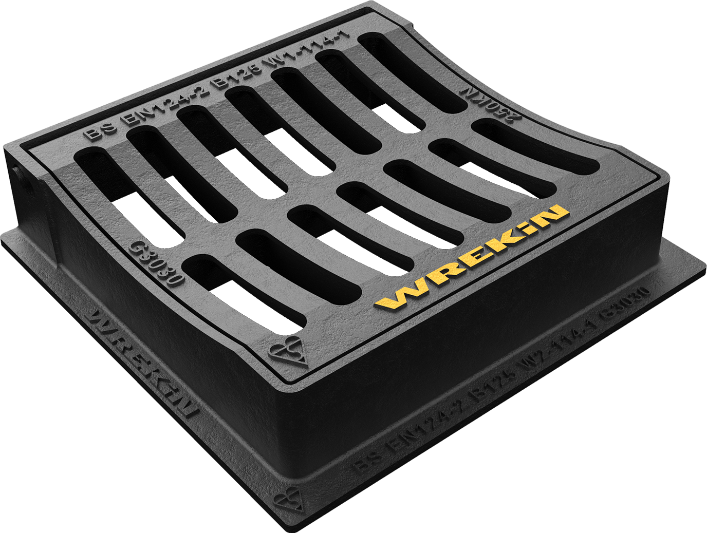 Wrekin Gully Grate design with excellent anti-theft features.