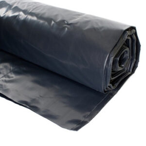 Damp proof membrane designed for prevent silt and soil ingress into crate-based soakaway structures.