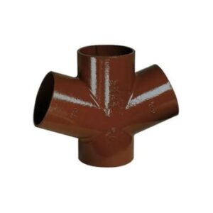 Cast Iron 110mm Double Branch.