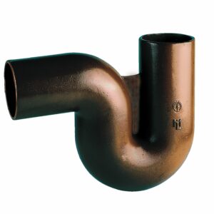 Cast Iron Plain Trap.