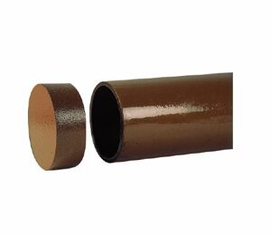Blank end - cast iron end cap.