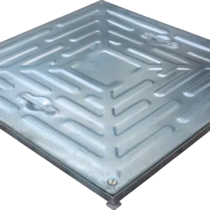 Wrekin Pressed Steel Solid Top Access Cover And Frame D/Seal Locked 2.5tn
