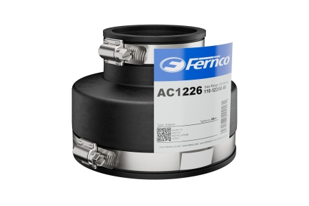 Fernco AC1226 Adaptor Coupling 110-122mm/60-68mm