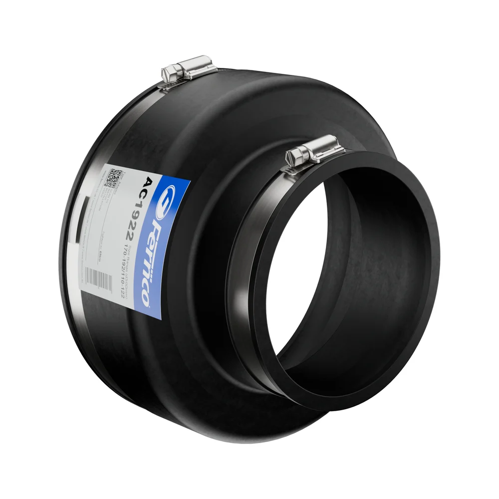 Fernco AC1922 Adaptor Coupling 170-192mm/110-122mm