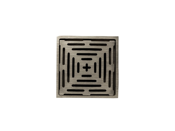 Wade L3001 161mm Sq Nickel Bronze Vari-Level Hinged Grating
