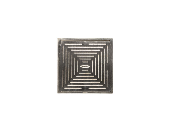 Wade L5301 150mm Sq Nickel Bronze Vari-Level Covered Grating