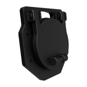 Fernco DN100 HDPE Wall Mounted Flap Valve inc Mounting Set