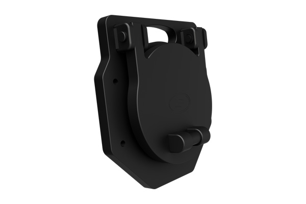 Fernco DN100 HDPE Wall Mounted Flap Valve inc Mounting Set
